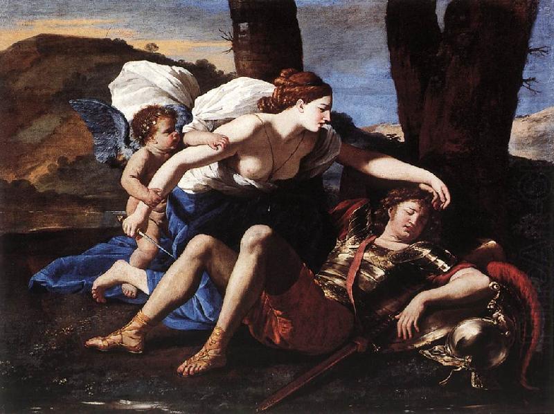 Rinaldo and Armida 1625Oil on canvas, Nicolas Poussin